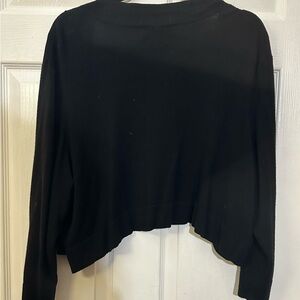 Plus size Jessica Howard black light knit shrug/bolero, size 18W. Never worn.
